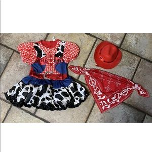 Rodeo princess cowgirl dress Halloween costume 2t